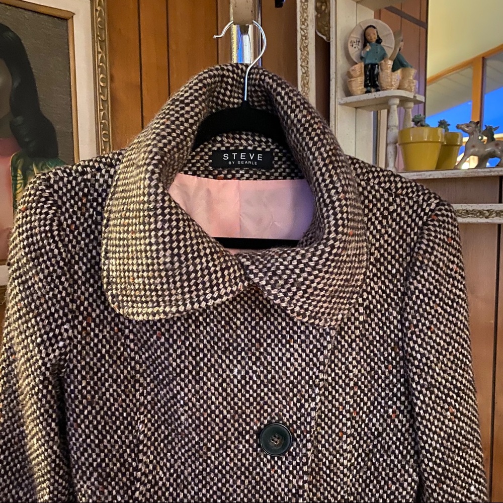 Steve by Searle Wool Blend Tweed Jacket - Picture 3 of 6